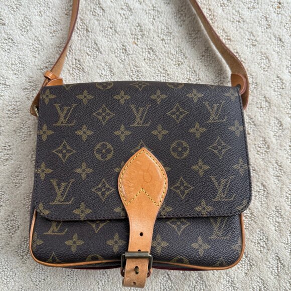 Louis Vuitton Cartouchiere MM Brown Monogram Shoulder Bag lux-319-092225 - Picture 3 of 5